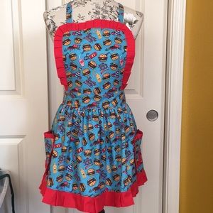 Krabby Patty Krusty Krab Spongebob Handmade Apron